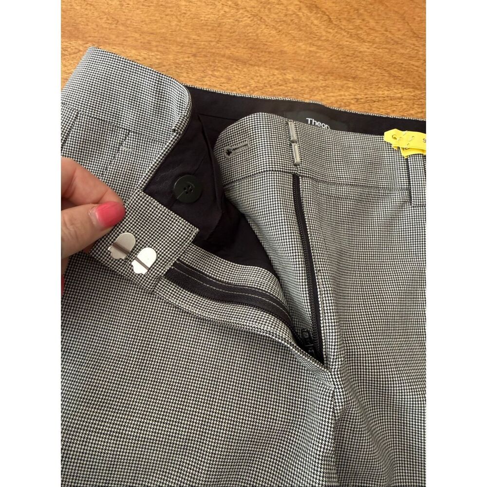 Theory Women's Treeca 2 Traceable Houndstooth Woo… - image 4